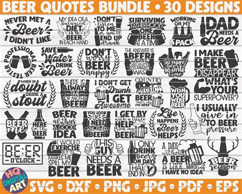 Beer Quotes Svg Bundle Designs Cut Files Cut Files The Best Porn Website