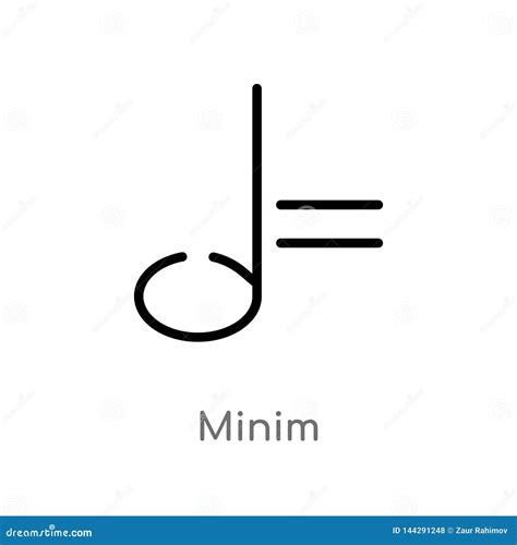 Minim Vector Icon Isolated On Transparent Background, Linear Min ...