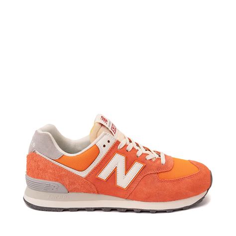 Mens New Balance 574 Athletic Shoe - Orange | Journeys