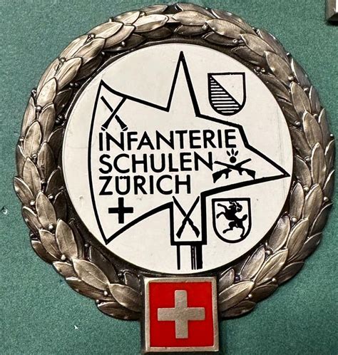 Béret Emblem Infanterie Schulen Zürich Kaufen auf Ricardo