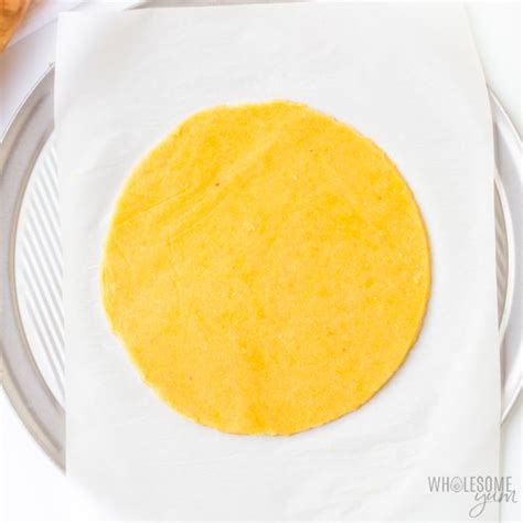 Paleo Almond Flour Pizza Crust 4 Ingredients Wholesome Yum