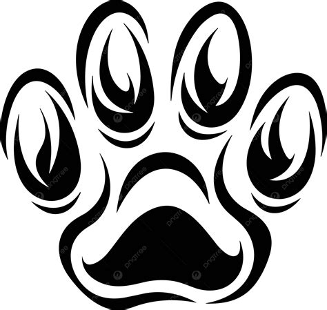 Dog Foot Print Vector Dog Foot Print Png And Vector With Transparent