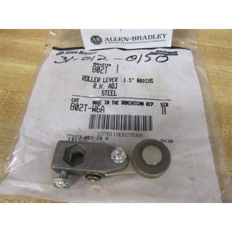 Allen Bradley 802t W6a Limit Switch Roller Lever Arm 802tw6a Mara Industrial