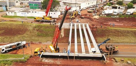 Obras Do Novo Viaduto Sobre A Br 277 Entram Em Nova Fase Na Segunda