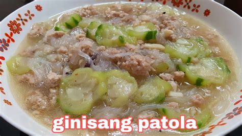 Ginisang Patola With Sotanghon And Giniling Sharvie Cooks YouTube