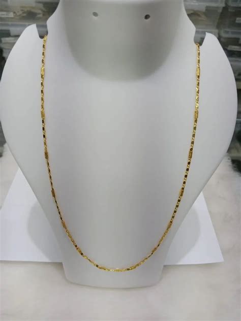 K Inch Brass Gold Plated Chain Size Inch Length At Rs Piece