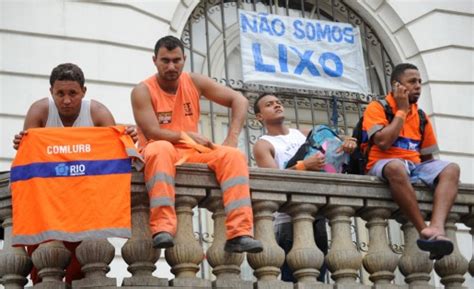 Garis Do Rio De Janeiro Mostram O Caminho Luta E Greve Sindicato