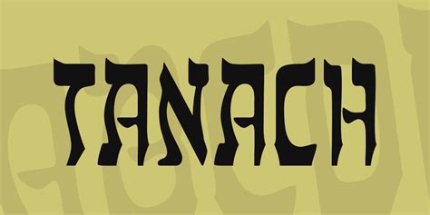 Tanach Font · 1001 Fonts