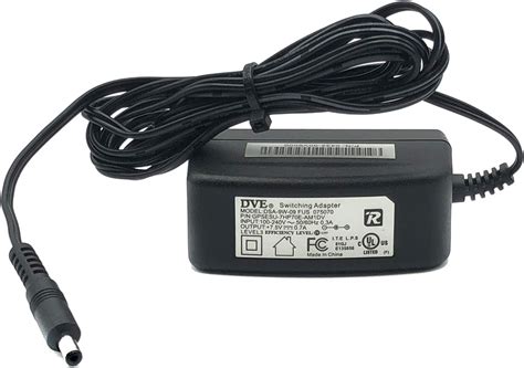 Amazon DVE DSA 9W 09 FUS 075070 AC Switching Power Adapter 7 5V 0