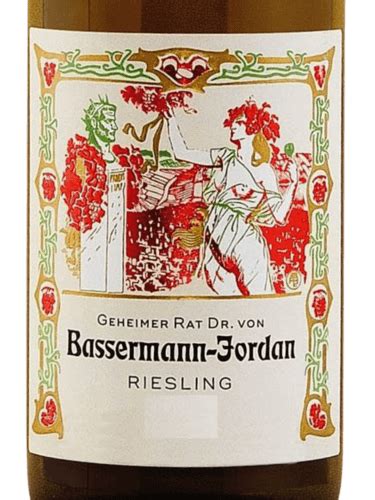 Dr Von Bassermann Jordan Riesling Vivino Us