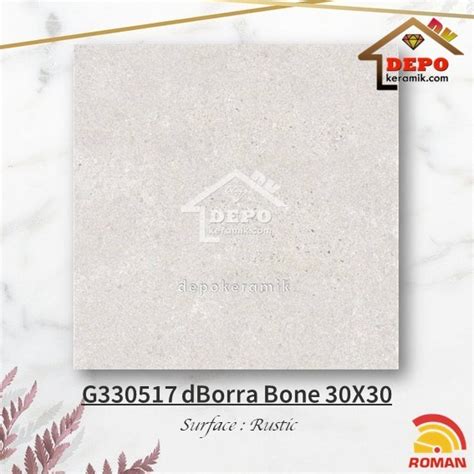 Jual Roman G Dborra Bone X Kw Keramik Lantai Roman Kasar