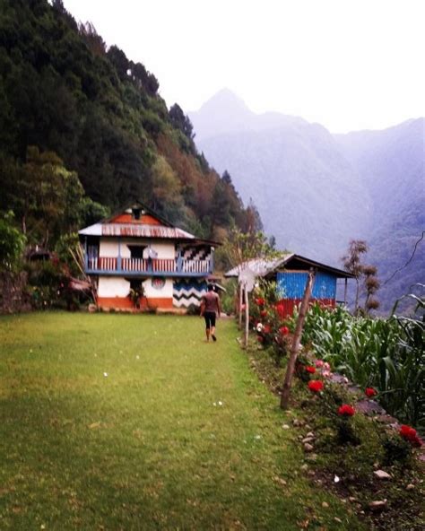 Peaceful Village Taplejung Nepal Photo 3452 Photonepal