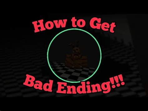 How To Get Bad Ending Badge Man Behind The Slaughter Roblox