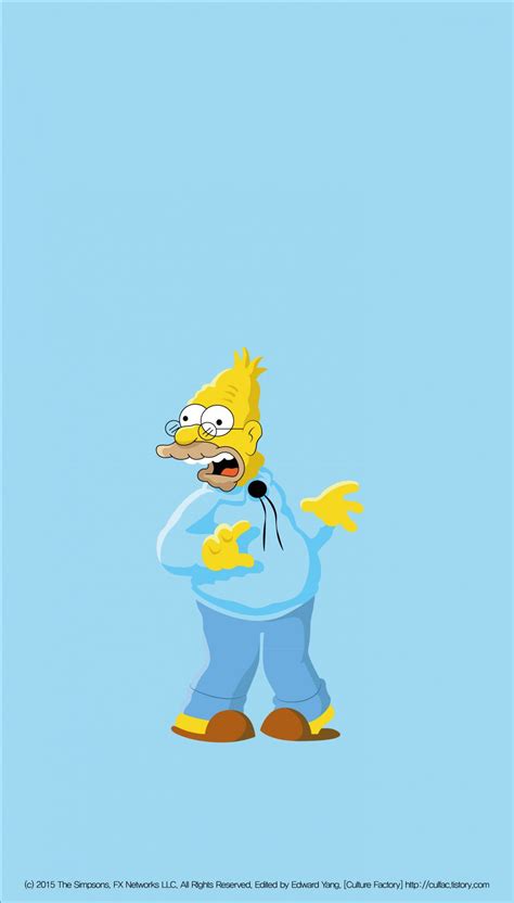 오늘의유머 The Simpsons 심슨가족 스마트폰 월페이퍼 01 Simpsons Characters Disney