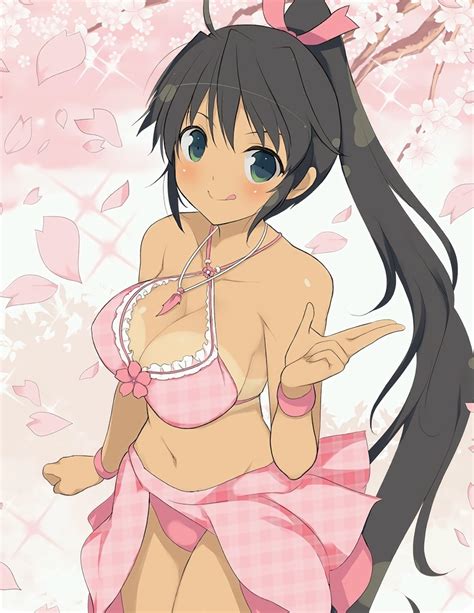 Homura Senran Kagura Drawn By Yaegashi Nan Danbooru