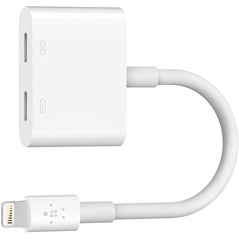 Belkin Lightning Audio Charge RockStar F8J198BTWHT B H Photo