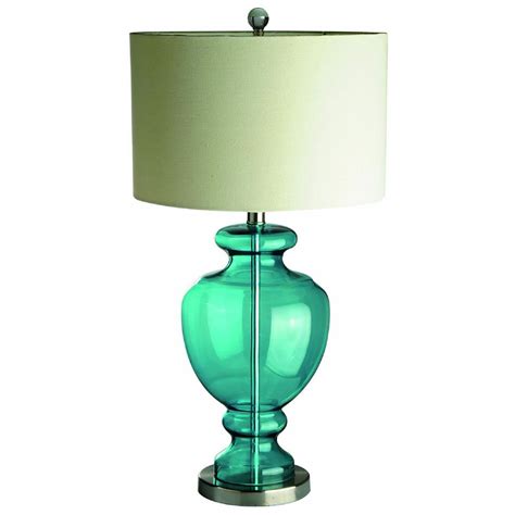 Elegant Designs Aqua Glass Table Lamp 421523 Lighting At Sportsman S Guide