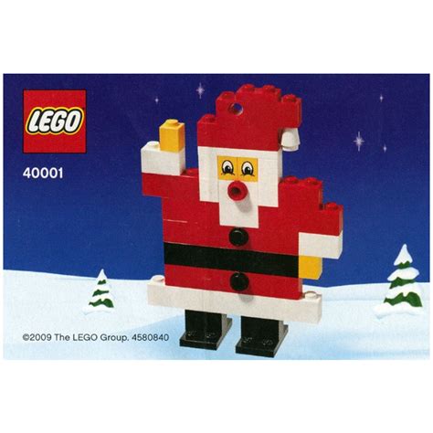 LEGO Santa Claus Set 40001 Inventory | Brick Owl - LEGO Marketplace