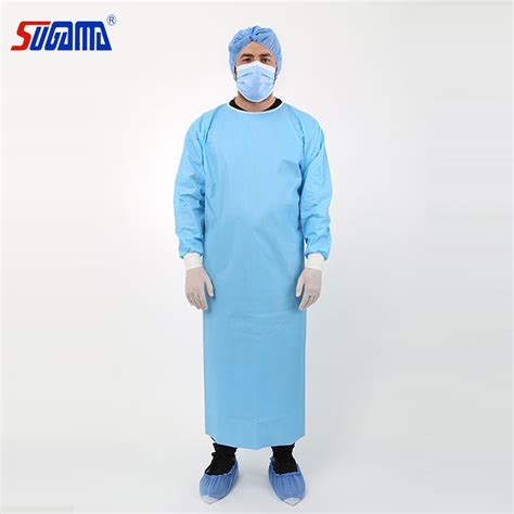 Aami Level 2 Disposable Isolation Gown Non Surgical Spppe Sms With