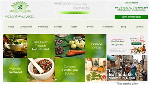 Ayurveda eCommerce WordPress Website - CMS Website Showcase