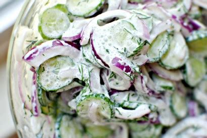 Cuke Salad with Sour Cream Dill Dressing | Tasty Kitchen: A Happy Recipe Community!