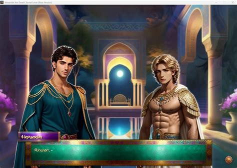 Alexander The Great S Secret Lover Historical Gay Romance Visual Novel