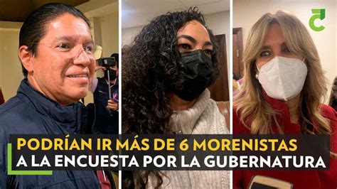 Podr An Ir M S De Aspirantes De Morena A La Encuesta Por La