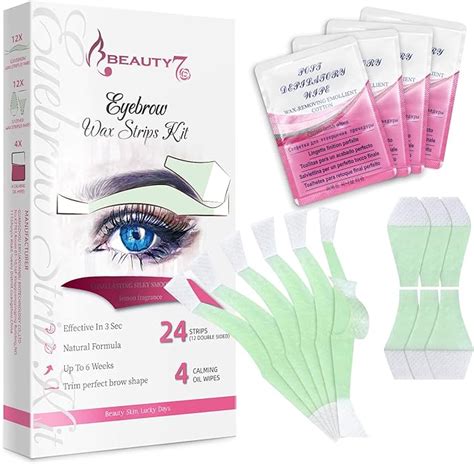 Bandes De Cire Froide D Pilatoire Pour Sourcils L Vre L Pilation Des