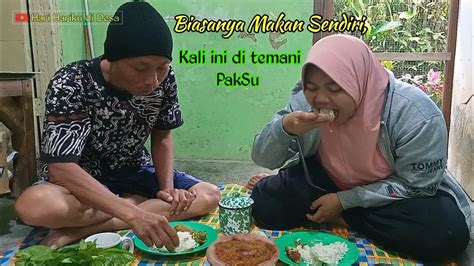 TETAP NIKMAT Makan Bersama Keluarga Walaupun Ikan Asinnya Gosong