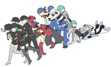 Team Rocket Grunt Team Plasma Grunt Team Aqua Grunt And Team Magma Grunt Pokemon And 5 More