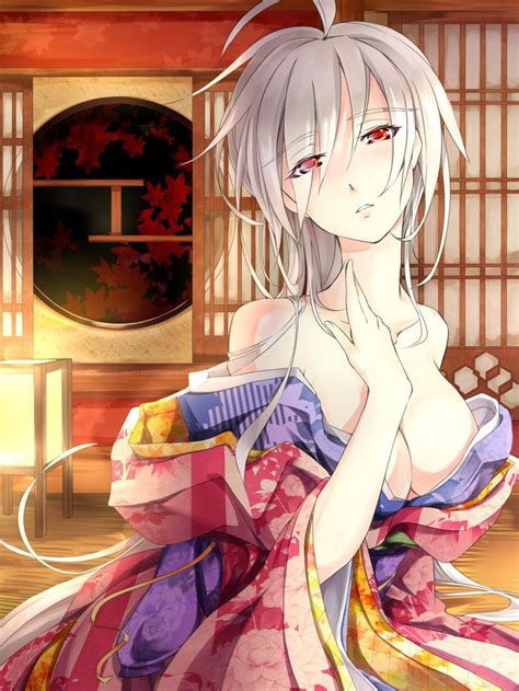 Pin En Anime Girls With Kimono