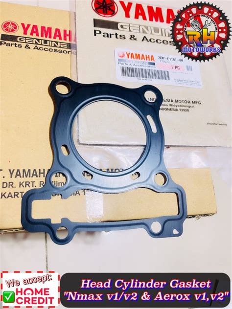 Head Gasket For Nmax V1 V2 Aerox V1 V2 YAMAHA GENUINE PARTS Lazada PH