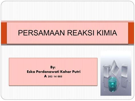 chemical equation pptx