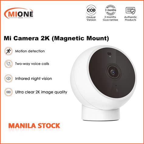 Xiaomi Camera K Cctv Camera Wi Fi Connect To Cellphone Magnetic