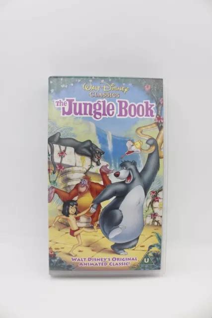 WALT DISNEY CLASSICS The Jungle Book VHS Video Cassette Tape 35 00