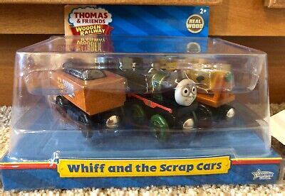 WHIFF & THE SCRAP CARS - Thomas Wooden Railway -- New & Sealed (RARE ...