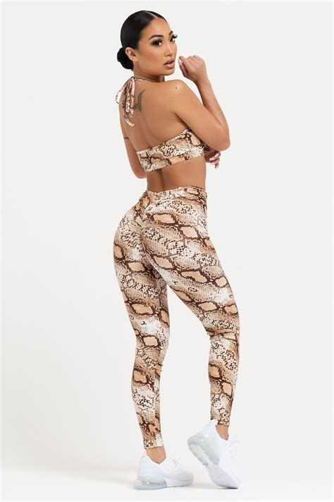 Rattlesnake V Cut Scrunch Legging ShopperBoard