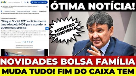 MINISTRO ACABA de ANUNCIAR EXCELENTE NOTÍCIA pra QUEM RECEBE BOLSA