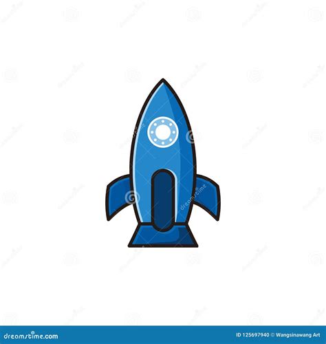 Rocket Creative Logo Design Inspiration Stock Vector Illustration Of