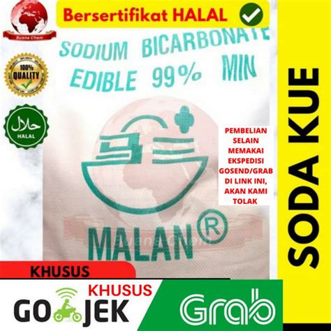 Jual Soda Kue Kg Khusus Gosend Ex Malan Sodium Bicarbonate Baking