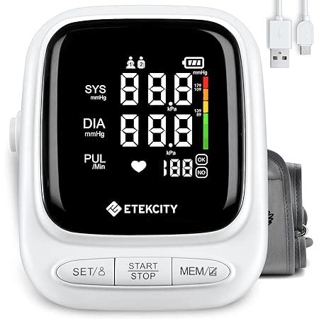 Amazon Blood Pressure Machine Monitors And Cuff Arm By Etekcity