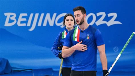 Giochi Olimpici Curling Pechino 2022 LIVE Italia Norvegia