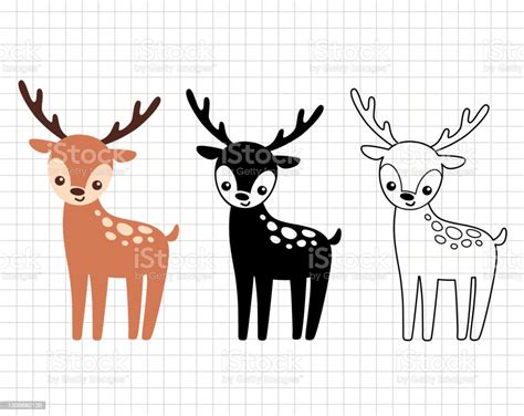 Baby Animal Silhouette Clip Art