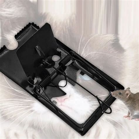 1 piece Reusable iron mousetrap bait mouse pest rodent pest control ...