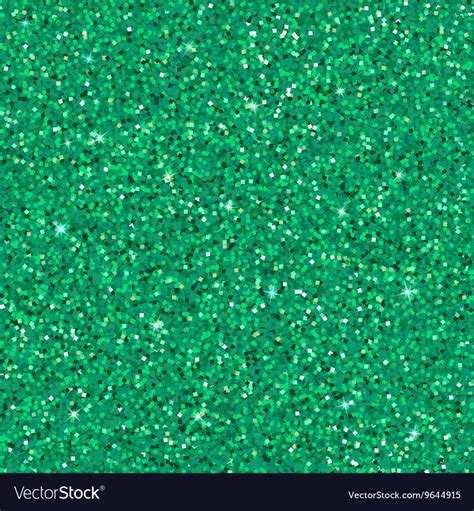 Emerald Green Glitter Background