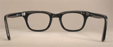 Optometrist Attic Shuron Freeway Black Classic Eyeglass Frames