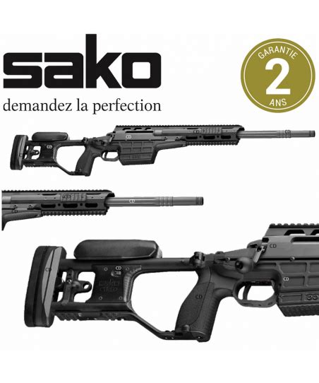 Carabine Sako TRG M10 Noire Crosse Pliante Canon De 66cm Tir Sportif