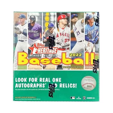 Topps Heritage High Number Baseball Mega Box Steel City Collectibles