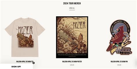 Raleigh Merch is UP! Poster, t-shirt and pin! : r/Hozier