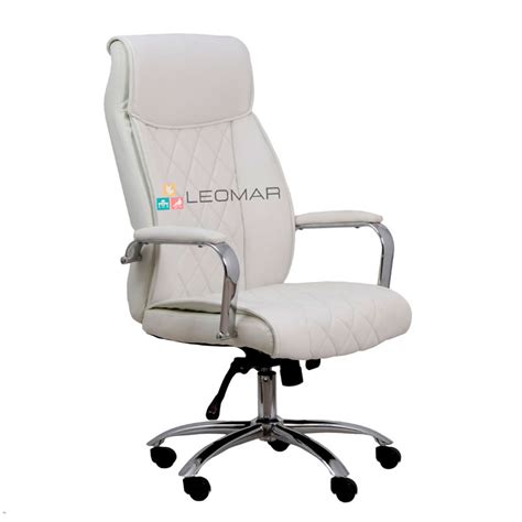 Silla Gerencial Comfort Ii Blanco Leomar Eirl